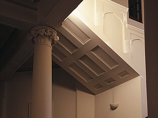 Stairwell and column, Peterborough Centre